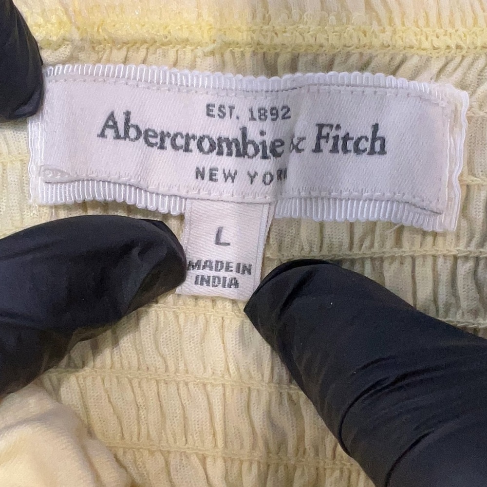 Vintage Y2K Abercrombie & Fitch 2000s Babydoll Halter Top - Picture 10 of 11